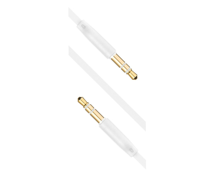 Kabel audio FIXED Kabel mini jack 3.5mm AUX 1m biały
